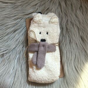 Atar’d State Fuzzy Bear Socks